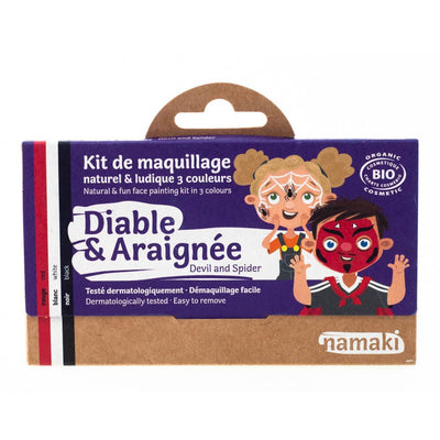 Devil and Spider Face Painting Kit by Namaki - Petite Belle