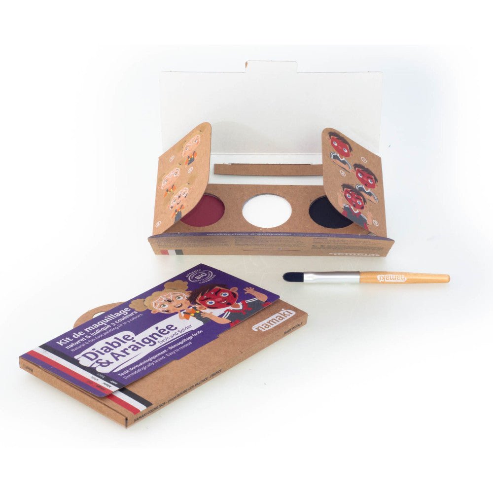 Devil and Spider Face Painting Kit by Namaki - Petite Belle