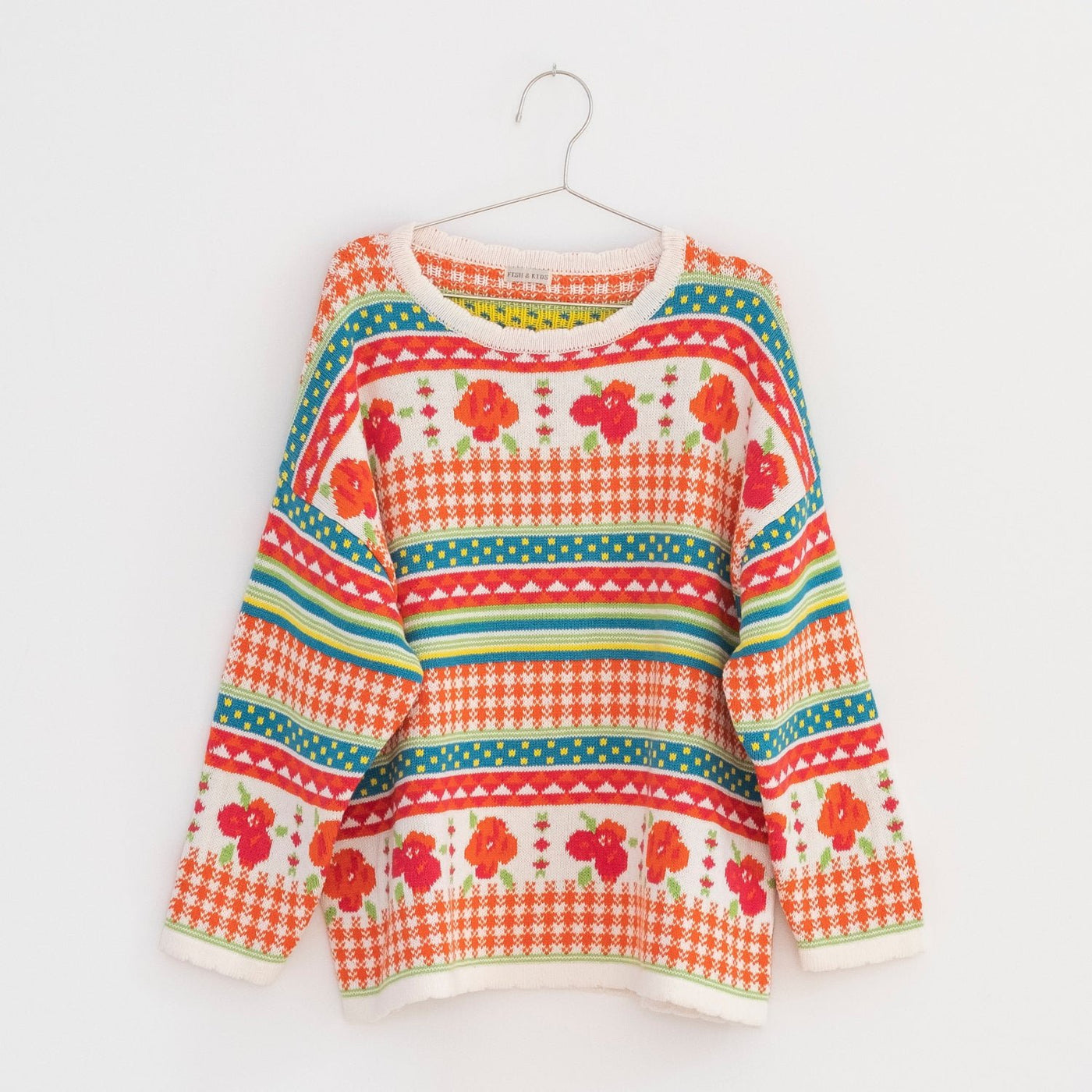 Flowers Knit Sweater by Fish & Kids - Petite Belle