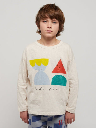 Funny Friends Long Sleeve T-Shirt by Bobo Choses - Petite Belle