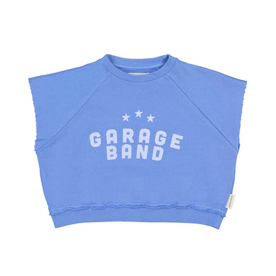 Garage Band Sleeveless Sweatshirt by Piupiuchick - Petite Belle