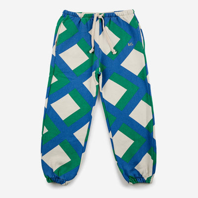 Giant Check Jogging Pants by Bobo Choses - Petite Belle