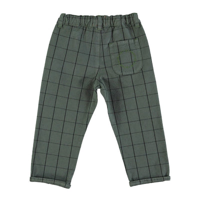 Green Checkered Trousers by Piupiuchick - Petite Belle