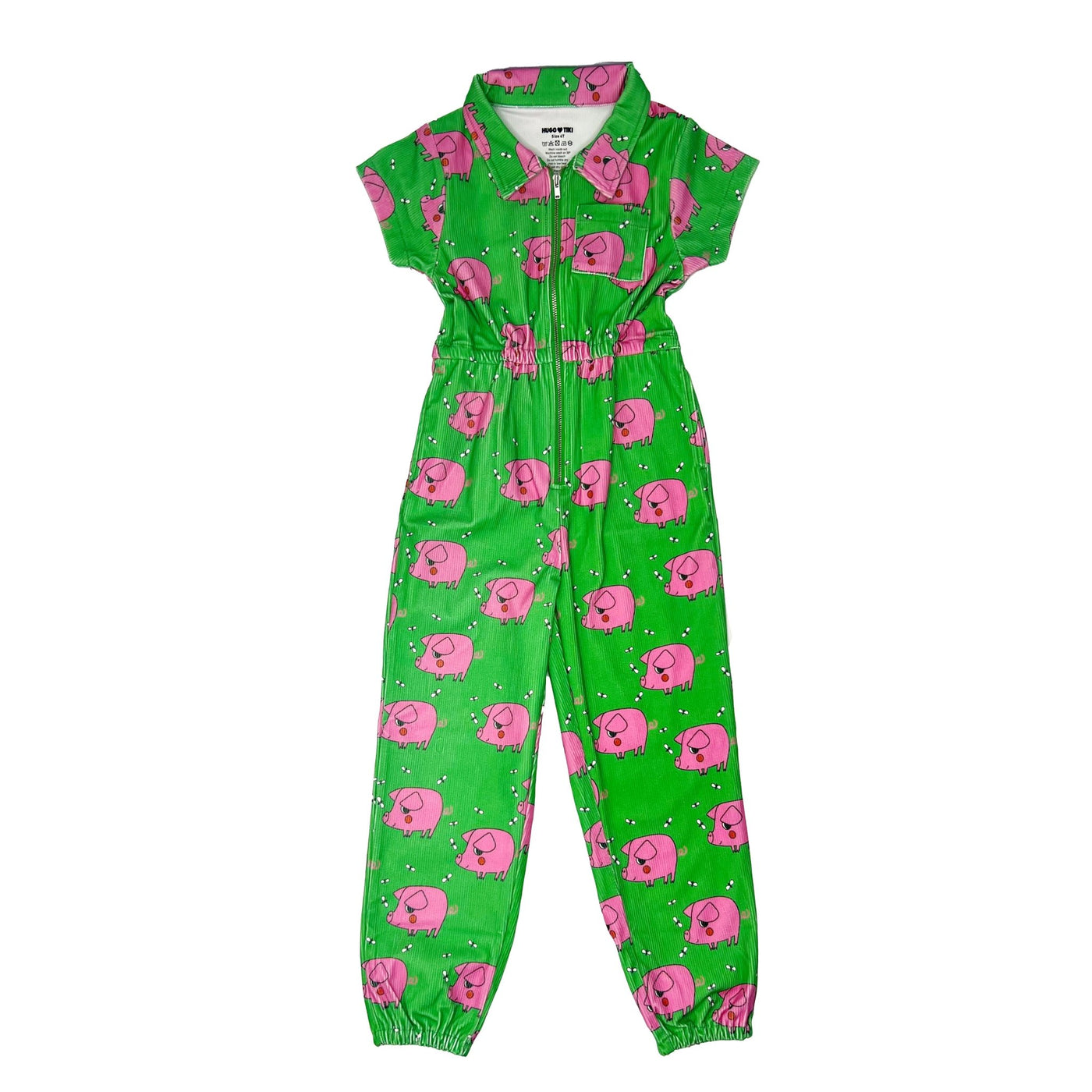 Green Pigs Boilersuit by Hugo Loves Tiki - Petite Belle