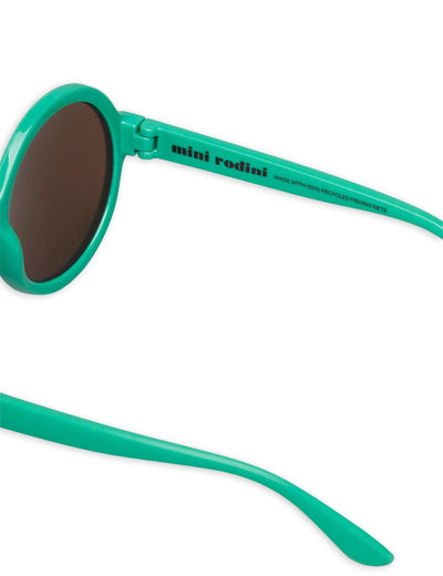 Green Round Sunglasses by Mini Rodini - Petite Belle