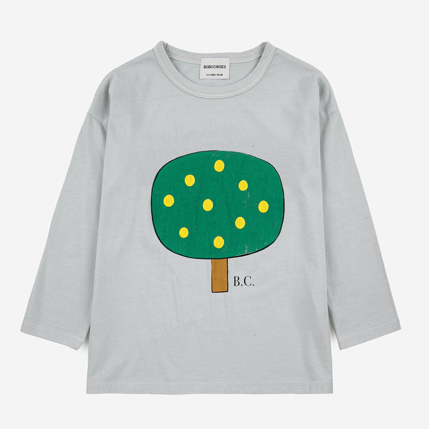 Green Tree Long Sleeve T-Shirt by Bobo Choses - Petite Belle