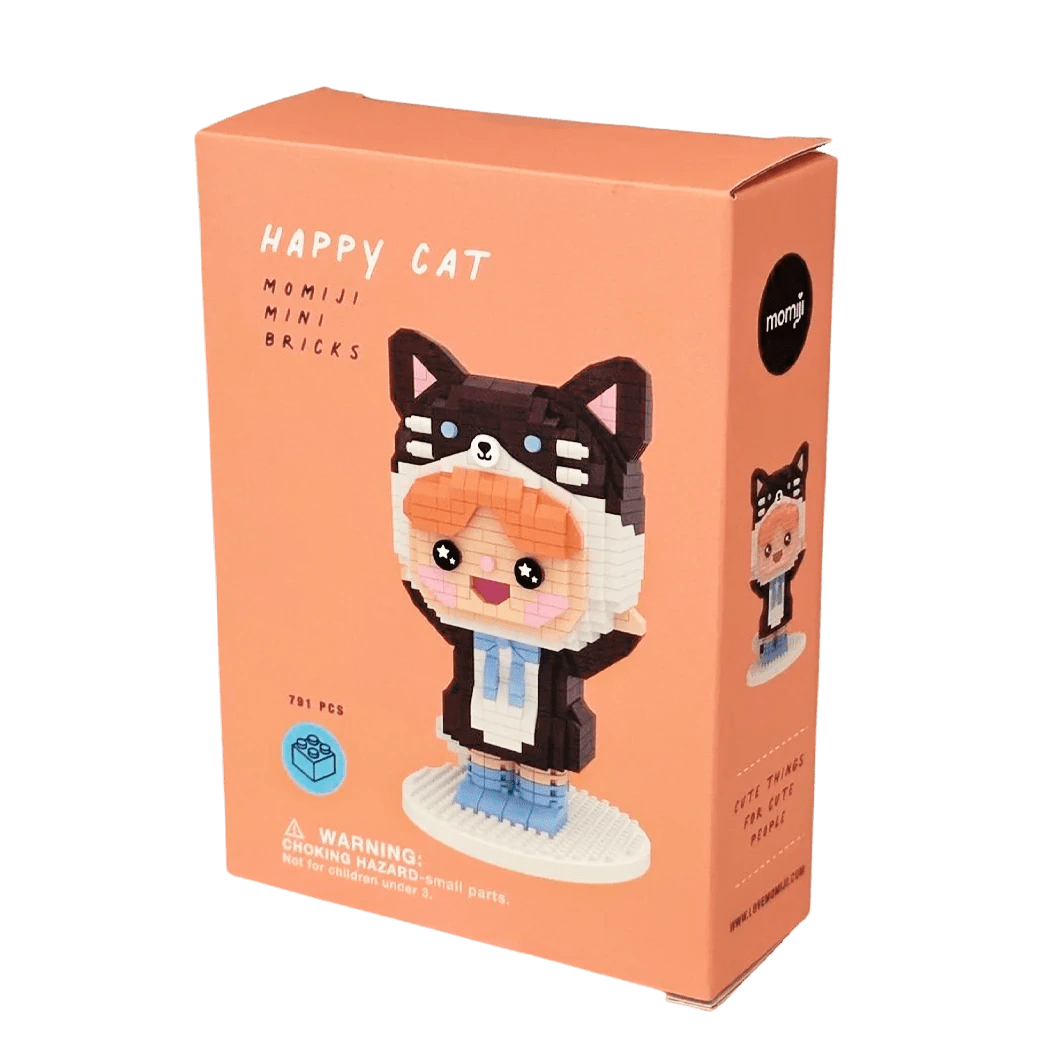 Happy Cat Mini-Bricks by Momiji - Petite Belle
