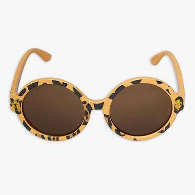 Leopard Round Sunglasses by Mini Rodini - Petite Belle