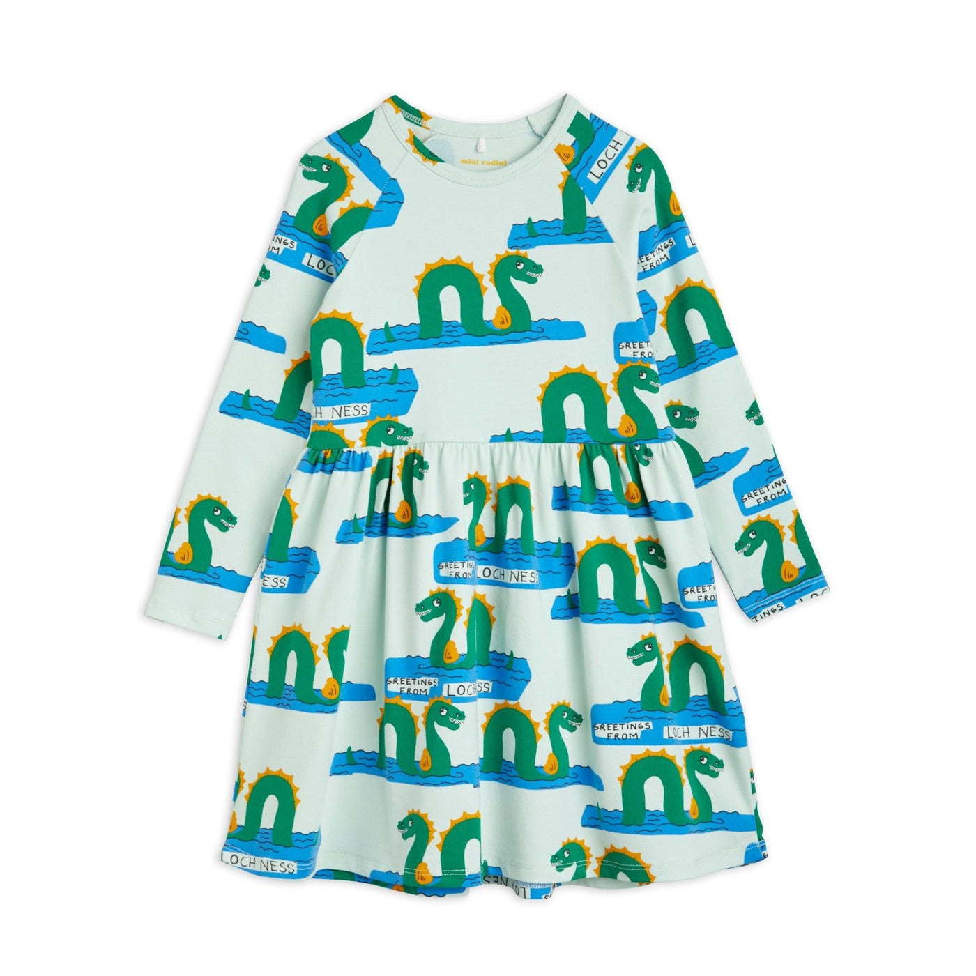 Loch Ness Long Sleeves Dress by Mini Rodini - Petite Belle