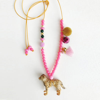 Lou The Leopard Necklace by ByMelo - Petite Belle