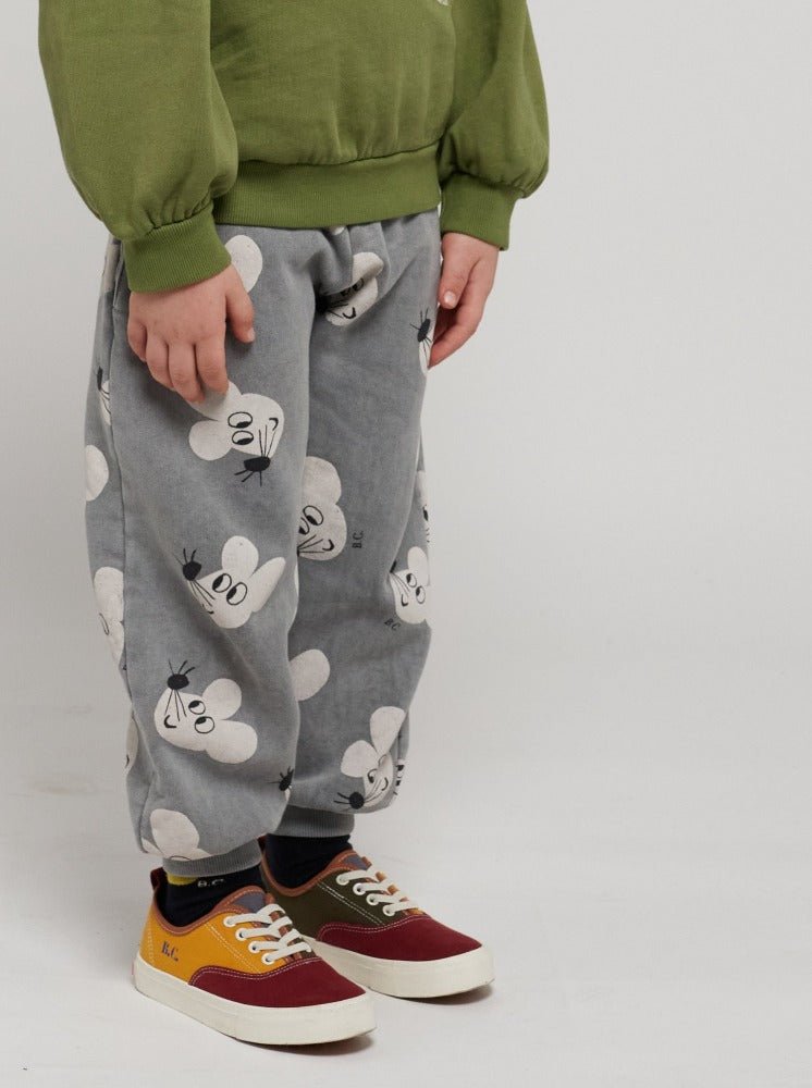 Mouse All Over Jogging Pants by Bobo Choses - Petite Belle