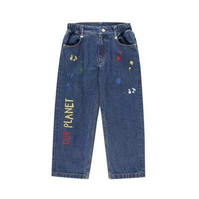 Painting Our Planet Jeans by Jelly Mallow - Petite Belle