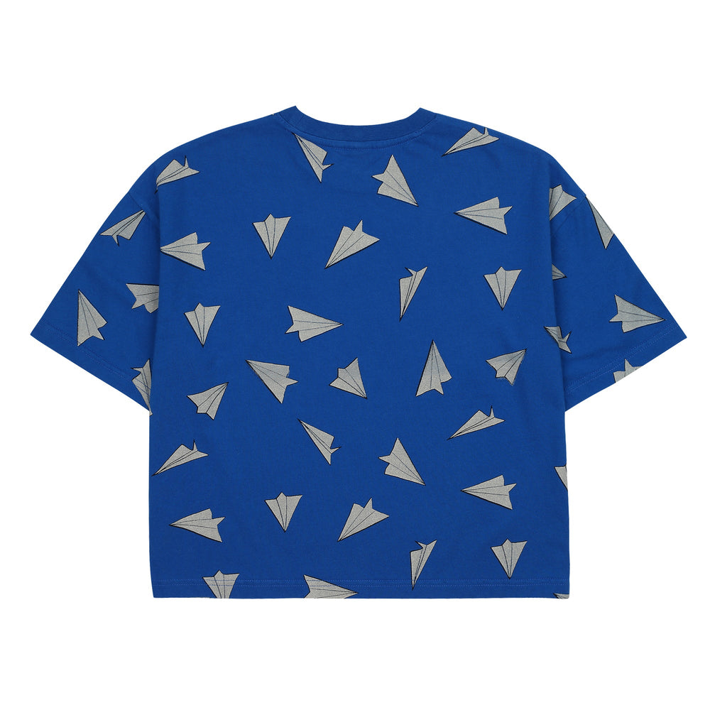 Paper Airplane Tee by Jelly Mallow - Petite Belle