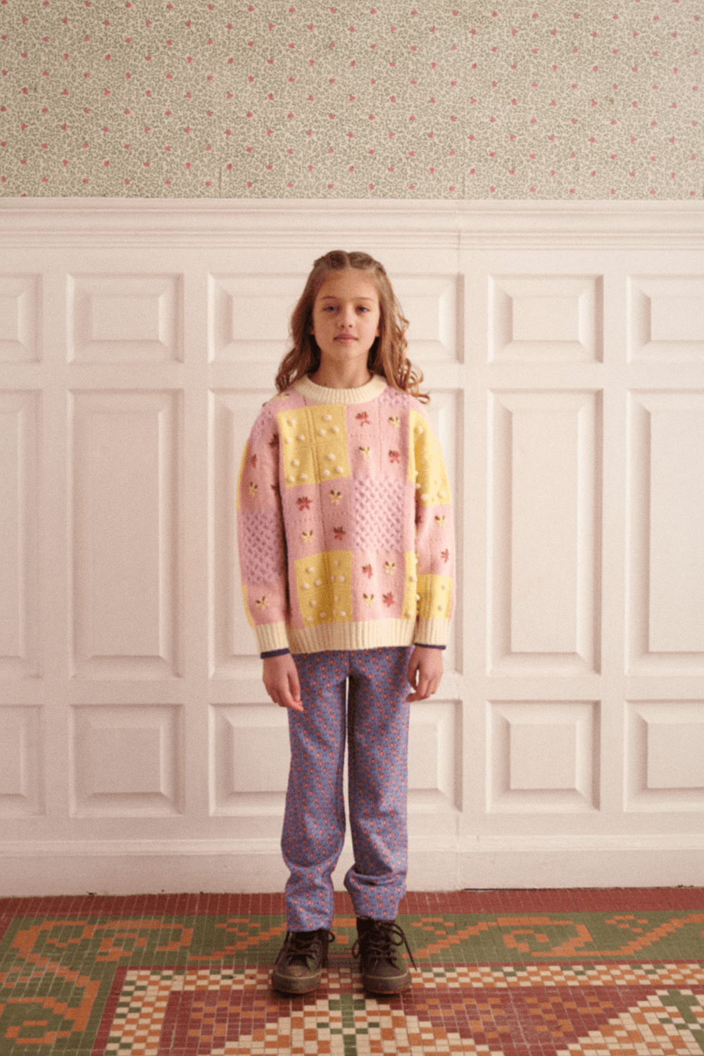 Patchwork Sweater by Fish & Kids - Petite Belle