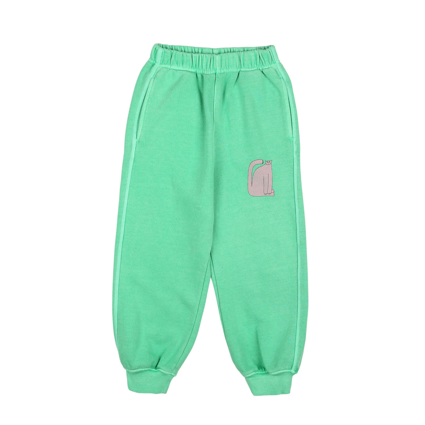 Pink Cat Lounge Pants by Jelly Mallow - Petite Belle