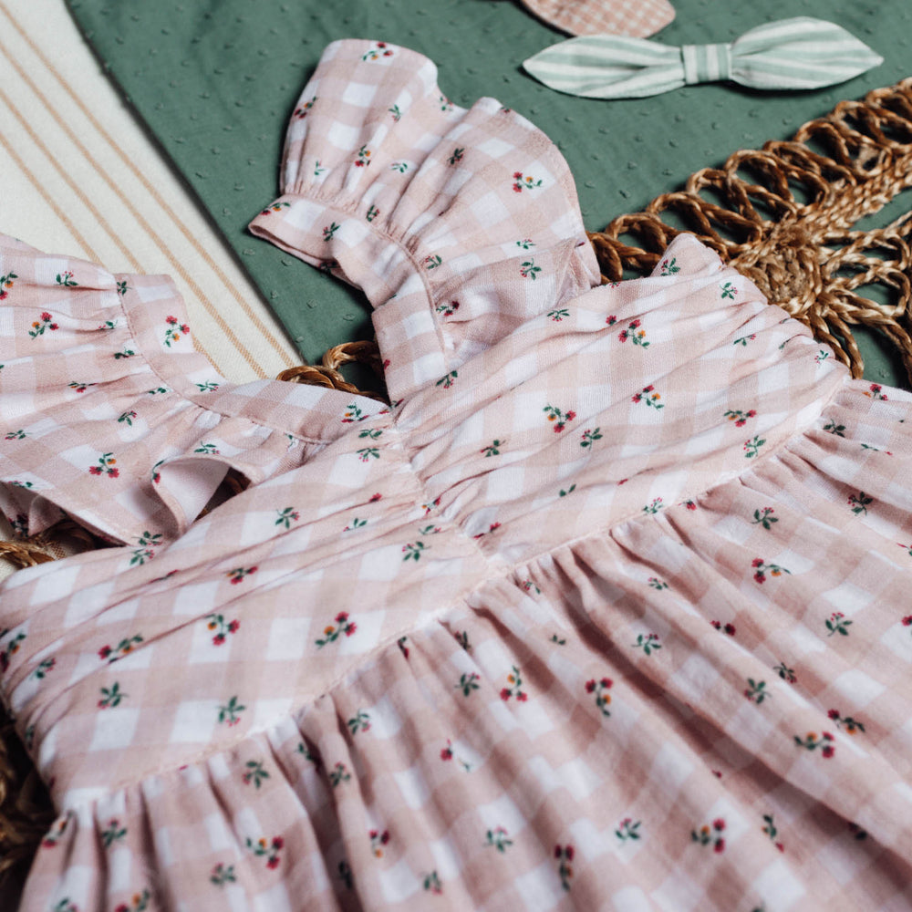 Pink Flower Dress by Birinit Petit - Petite Belle