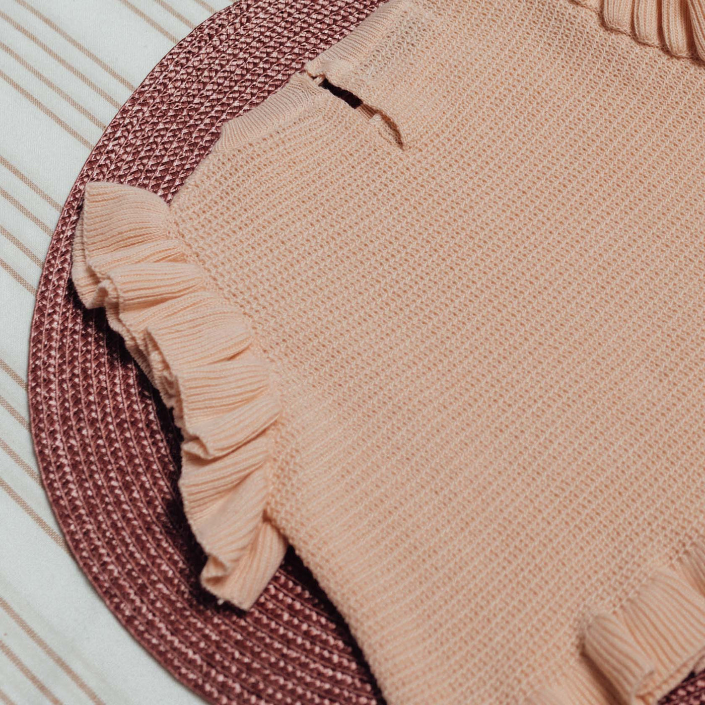 Pink Ruffle Top by Birinit Petit - Petite Belle