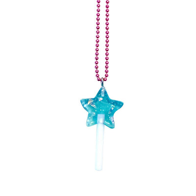 Pop Cutie Star Lollipop Necklace - Petite Belle
