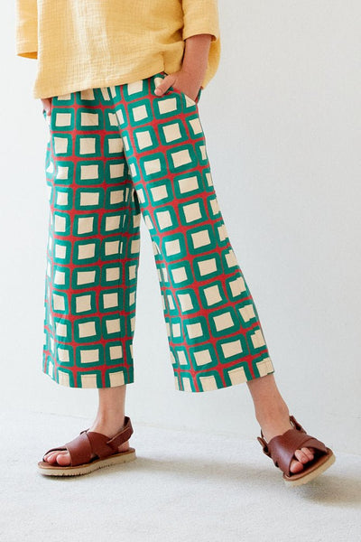 *PRE-ORDER* Square Oxford Pants by Momohanipopo - Petite Belle