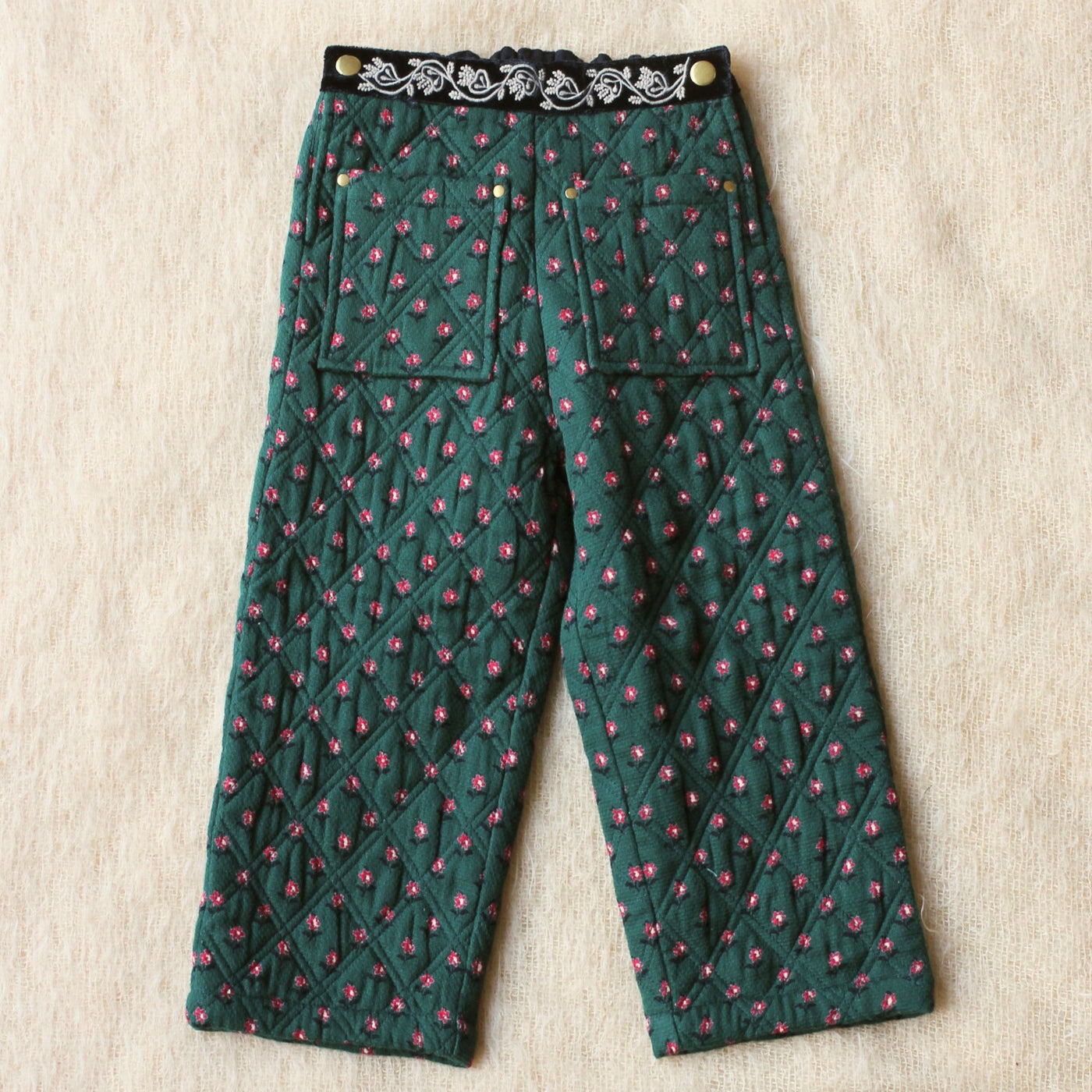 Quilted Pants by Bonjour Diary - Petite Belle