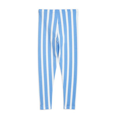Ritzratz Stripe Leggings in Blue by Mini Rodini - Petite Belle