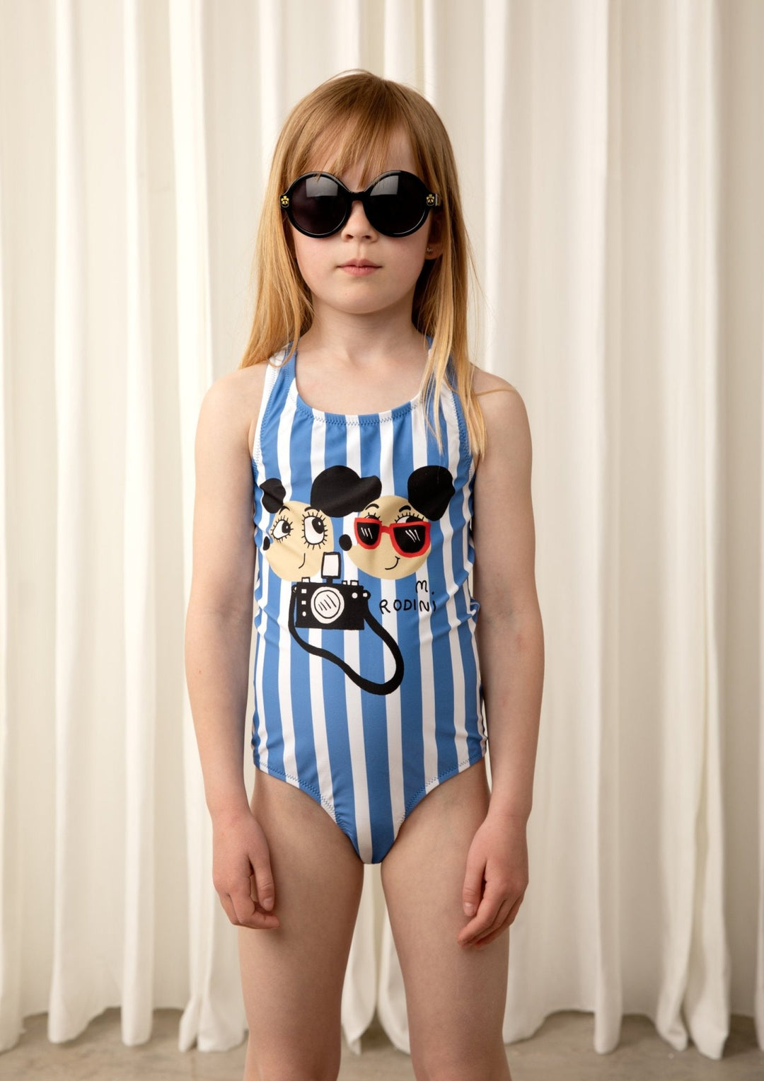 Ritzratz UV Swimsuit With Skirt by Mini Rodini - Petite Belle