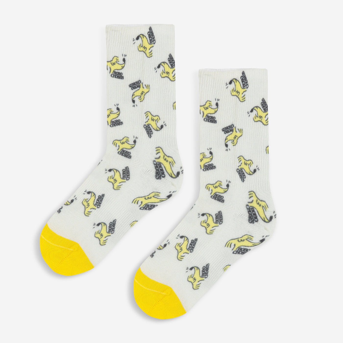 Sniffy Dog All Over Long Socks by Bobo Choses - Petite Belle