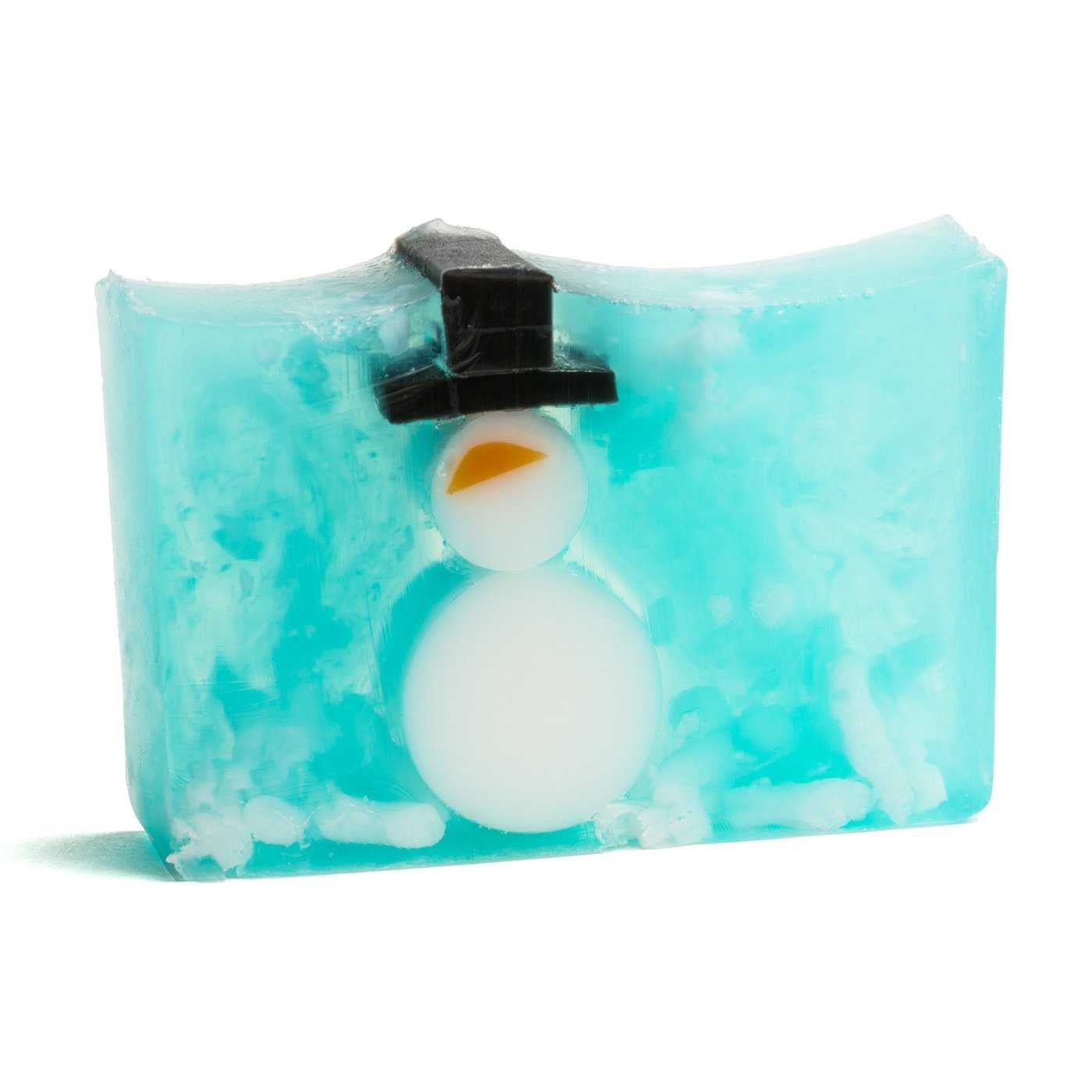 Snowman Holiday Soap by Soap By The Slice - Petite Belle