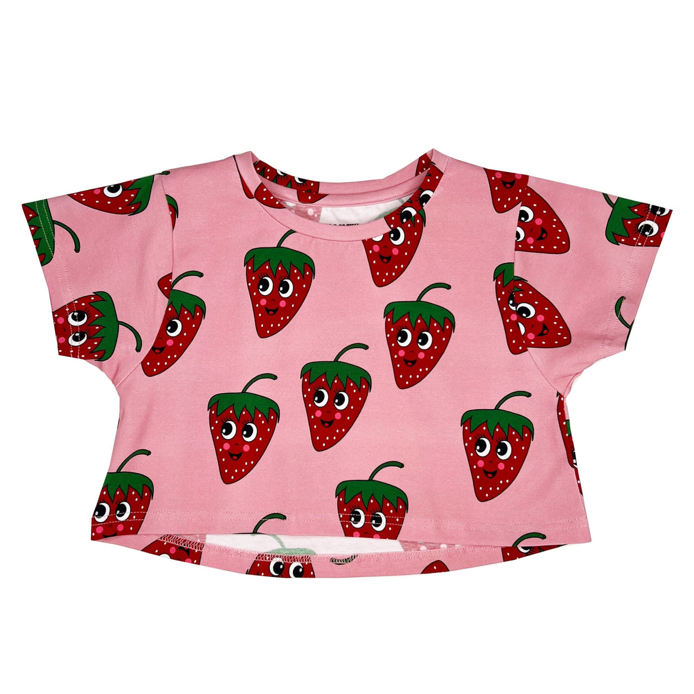 Strawberries Crop Top by Hugo Loves Tiki - Petite Belle