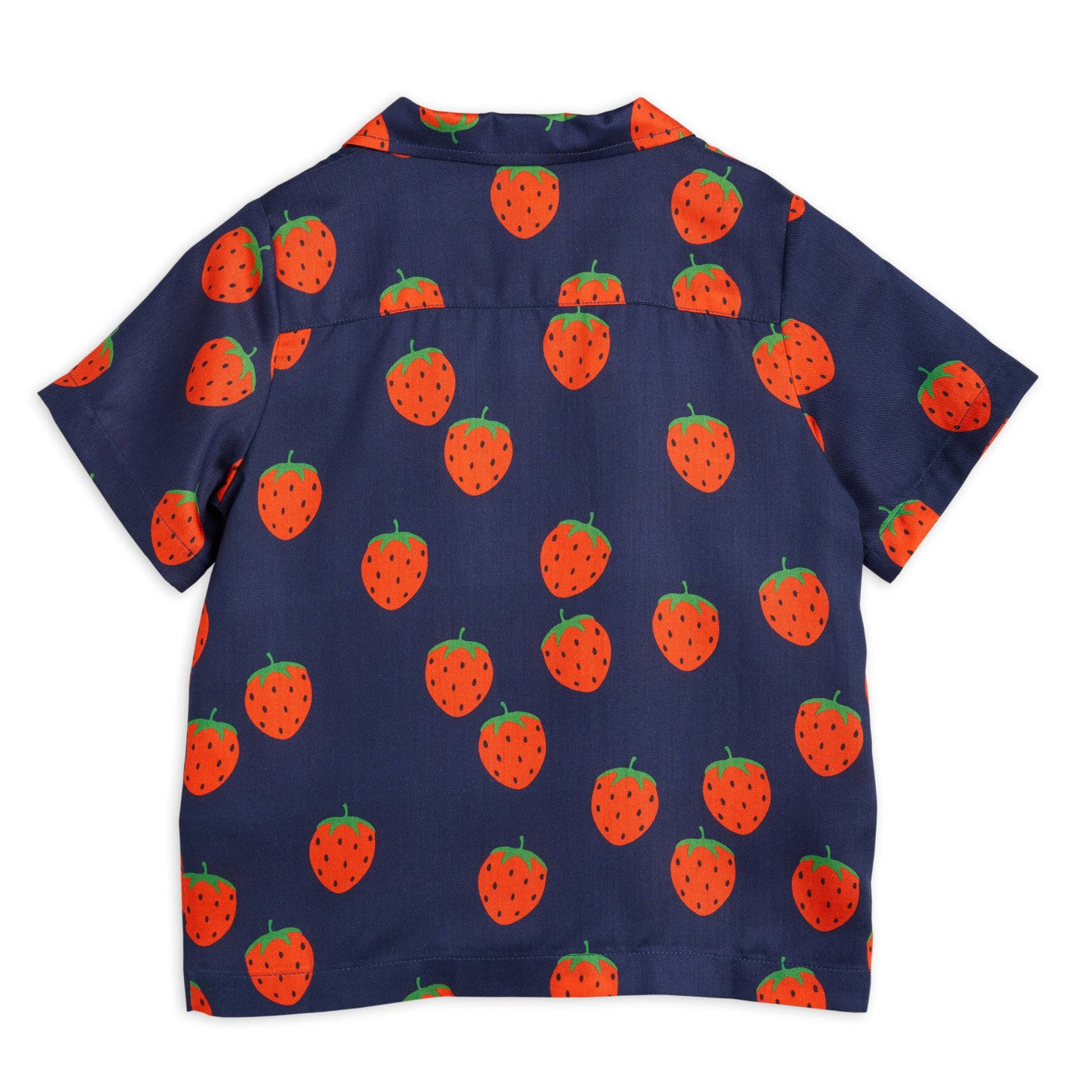 Strawberries Woven Shirt by Mini Rodini - Petite Belle