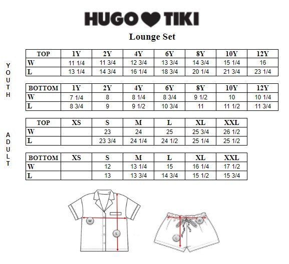 Strawberry Milk Lounge Set by Hugo Loves Tiki - Petite Belle