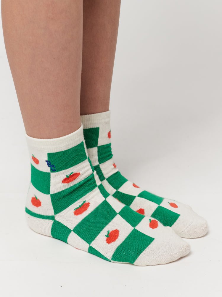 Tomato Short Socks by Bobo Choses - Petite Belle