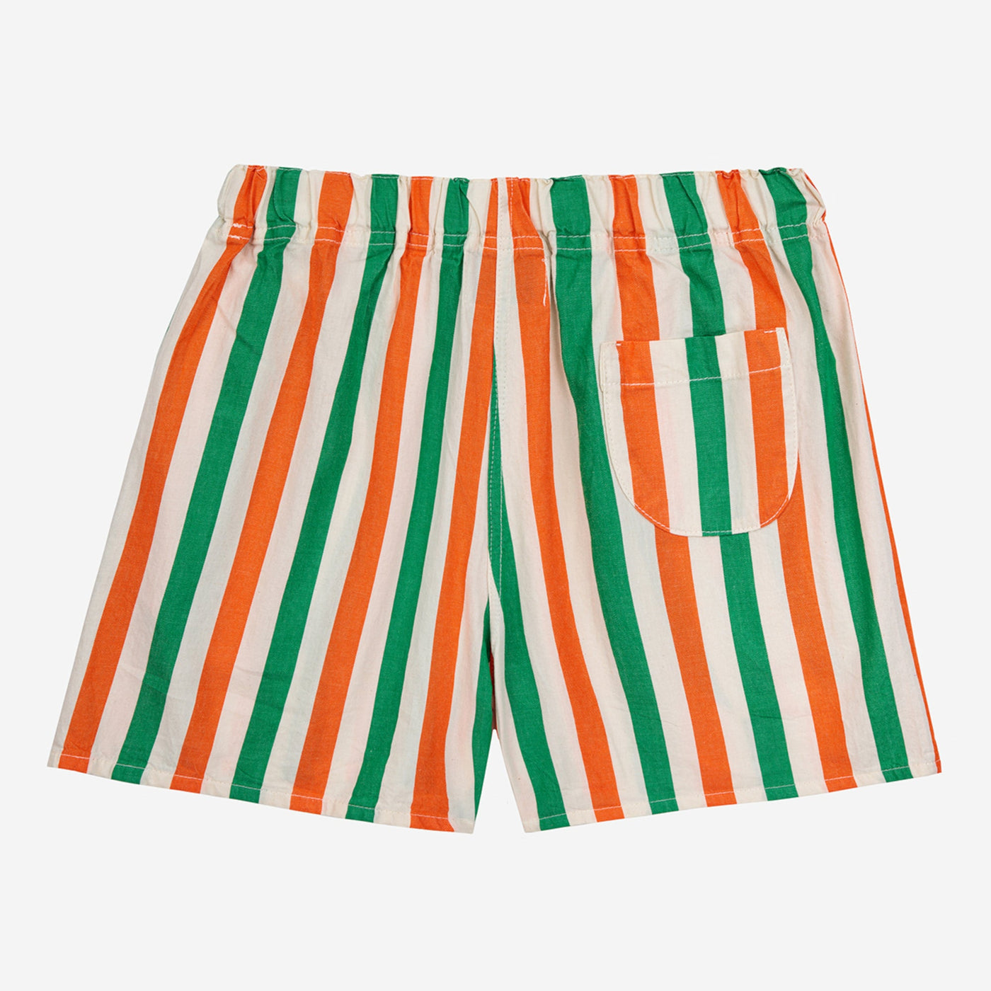 Vertical Stripes Woven Shorts by Bobo Choses - Petite Belle