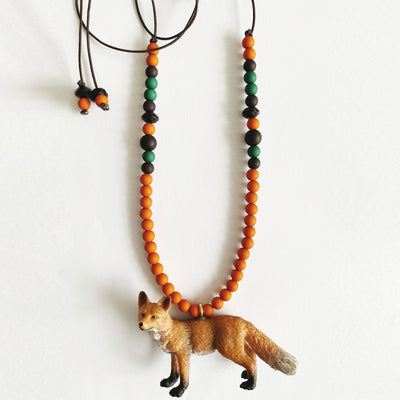 Vic The Fox Necklace by ByMelo - Petite Belle