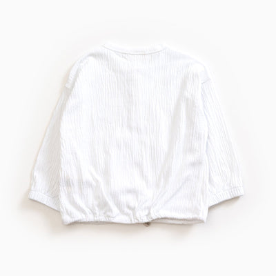 White Jersey Shirt - Petite Belle