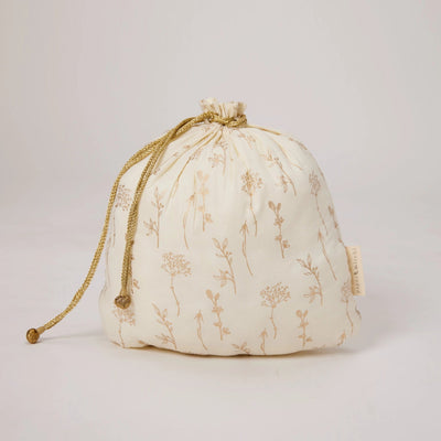 Wildflowers Reusable Cotton Gift Bags by Paper Mirchi - Petite Belle