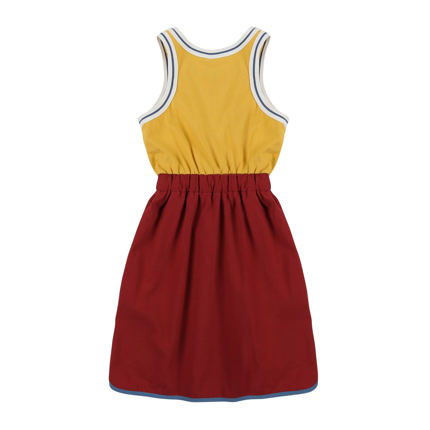 Yellow Bolt Summer Dress by Jelly Mallow - Petite Belle