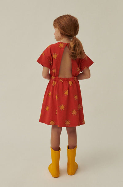 Yellow Star Jersey Dress by Jelly Mallow - Petite Belle
